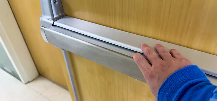 Installing a Push Bar on a Door Euless